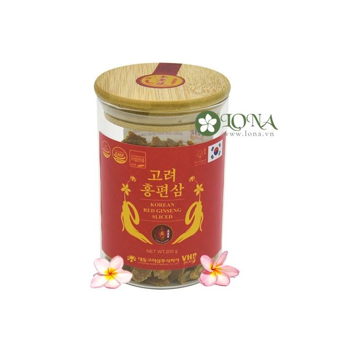 Daedong Hồng sâm khô thái lát 200gr 