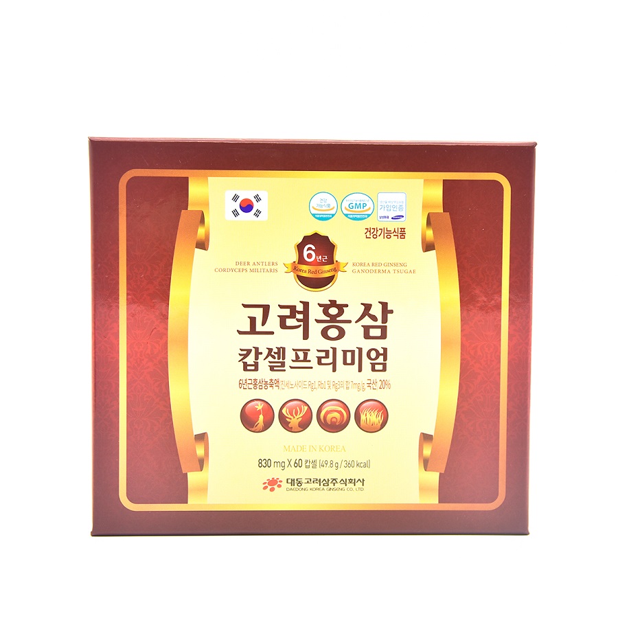 Daedong Viên sâm nhung linh chi đông trùng hạ thảo