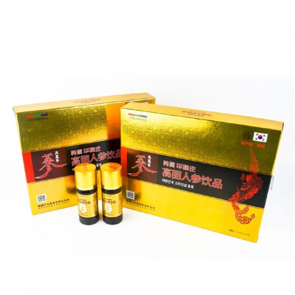 Nước hồng sâm tăng lực 8 lọ