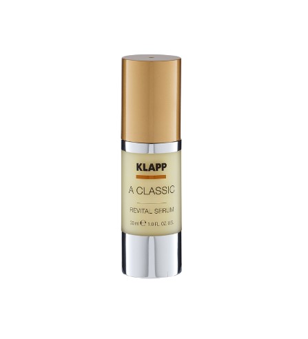 Ảnh chuyên môn từ Klapp: 'Klapp A Classic Revital Serum' được phát triển bởi Klapp Skincare và Klapp Cosmetics, minh chứng cho sự đổi mới của Klapp sản phẩm chăm sóc da và Klapp mỹ phẩm thông qua công nghệ tiên tiến.