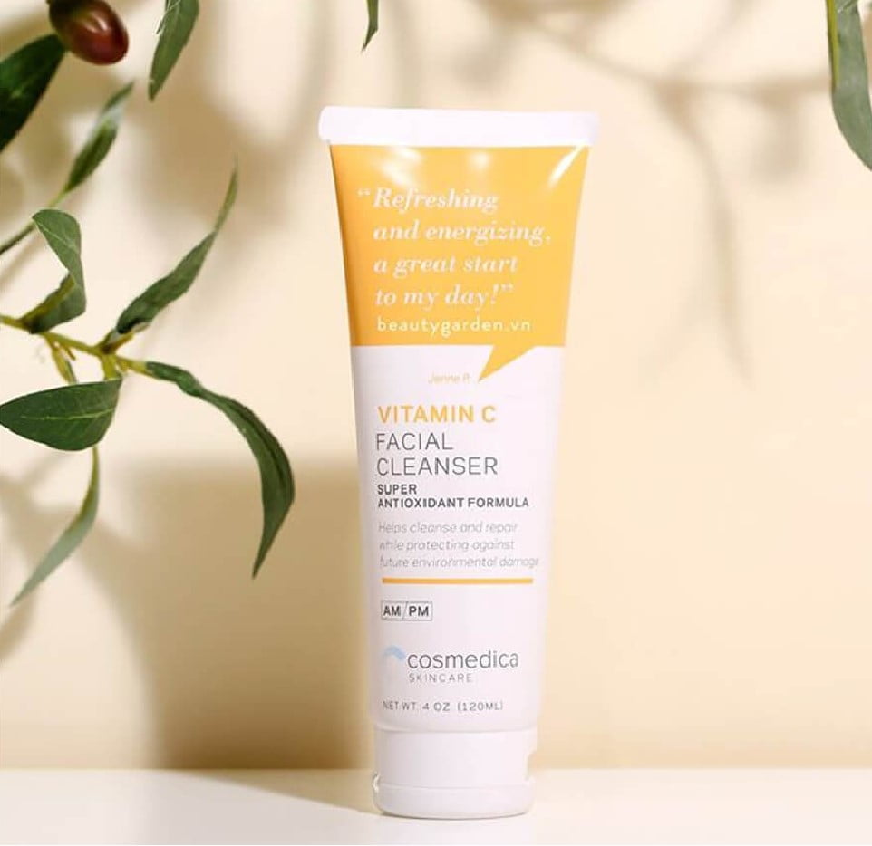 Sữa Rửa Mặt Cosmedica Vitamin C Facial Cleanser 