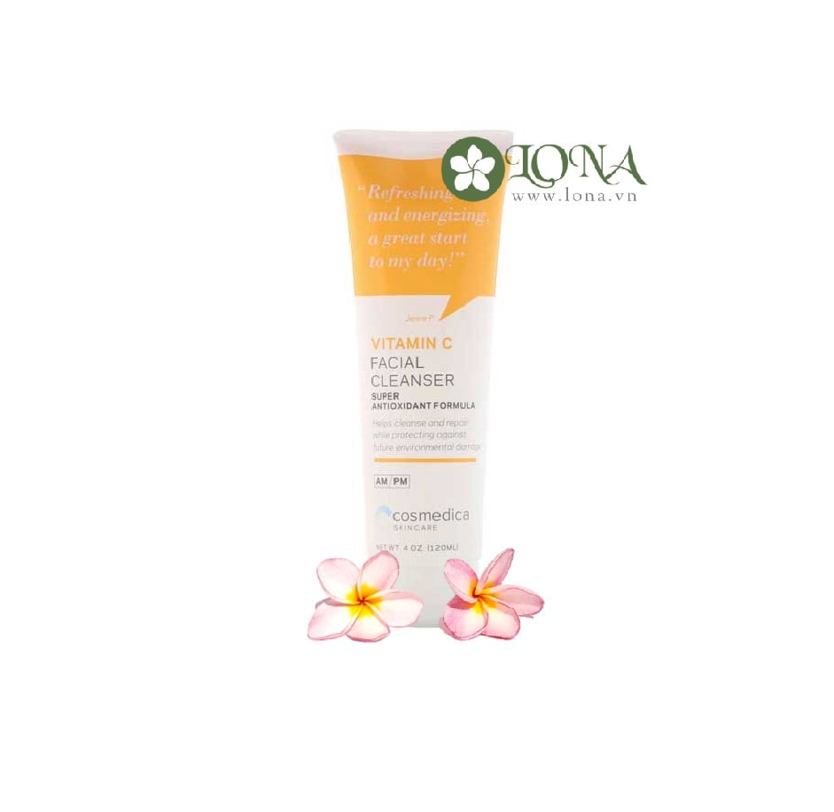 Sữa Rửa Mặt Cosmedica Vitamin C Facial Cleanser 