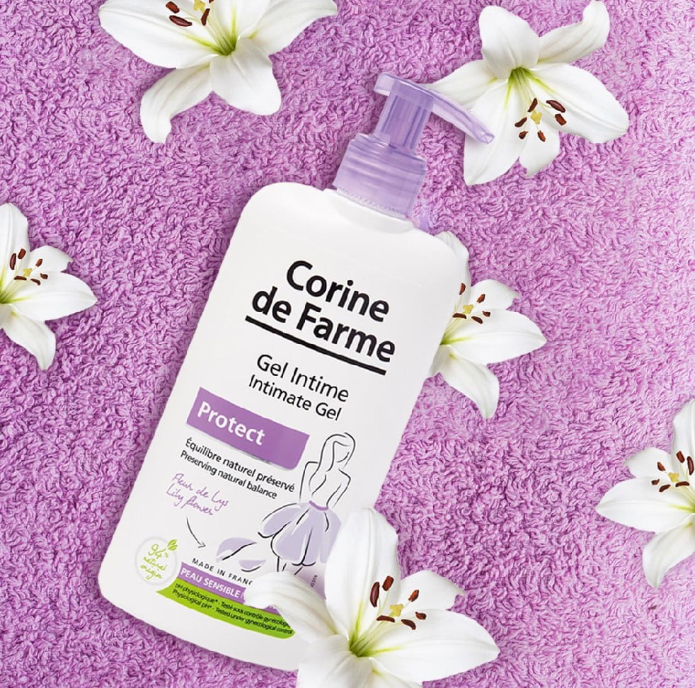 Dung dịch vệ sinh CORINE DE FARME lntimate Gel Protect 