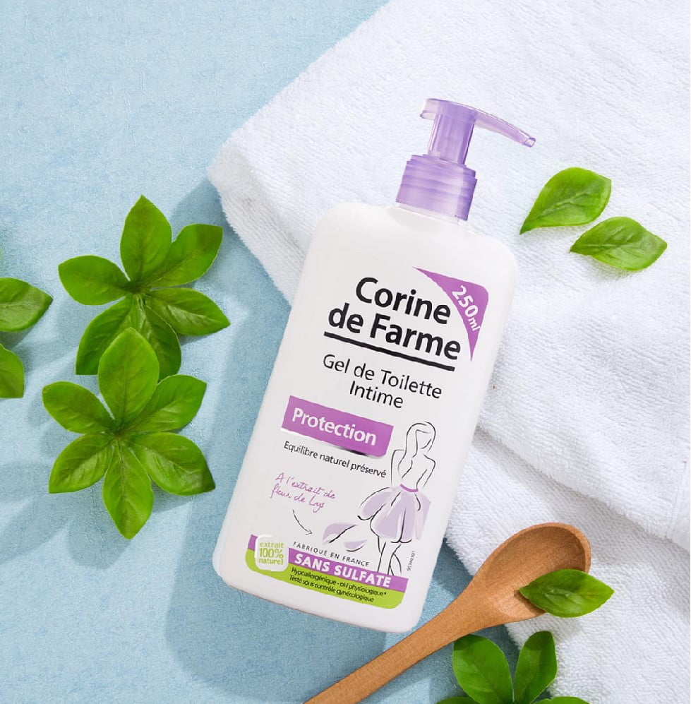 Dung dịch vệ sinh CORINE DE FARME lntimate Gel Protect 