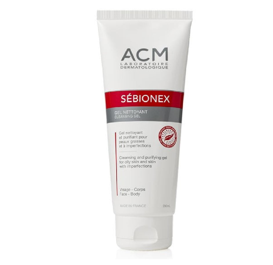 acm sebionex cleansing gel 