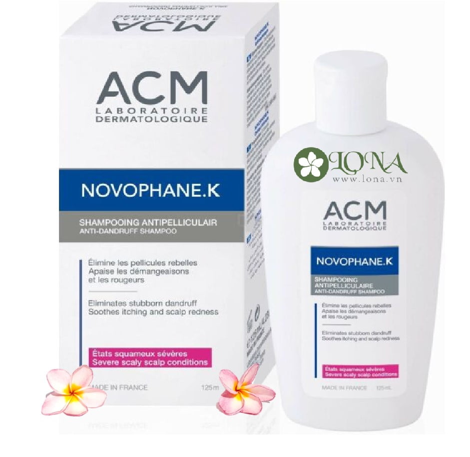 Dầu gội ACM Novophane K Shampoo 