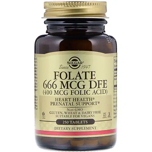 Solgar Folate 666 mcg DFE