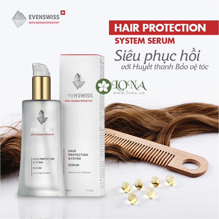 Serum Evenswiss Hair Protection System tại NPP Lona VN