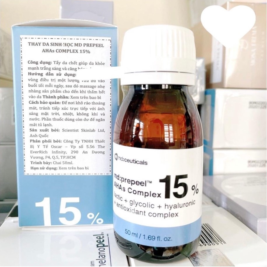 MD:PREPEEL AHAs Complex MD CEUTICAL - hình ảnh cuối bài
