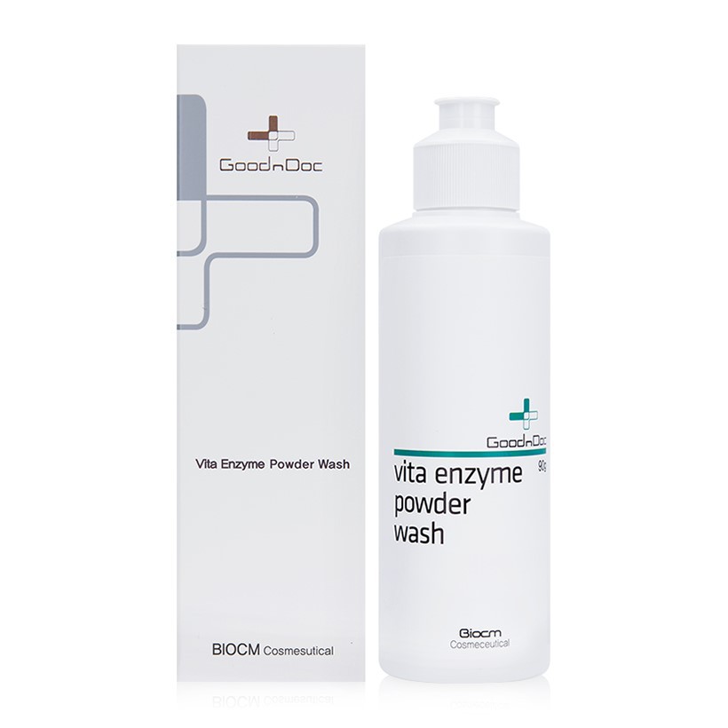 GoodnDoc Vita Enzyme Powder Wash cho làn da bị mụn và dầu