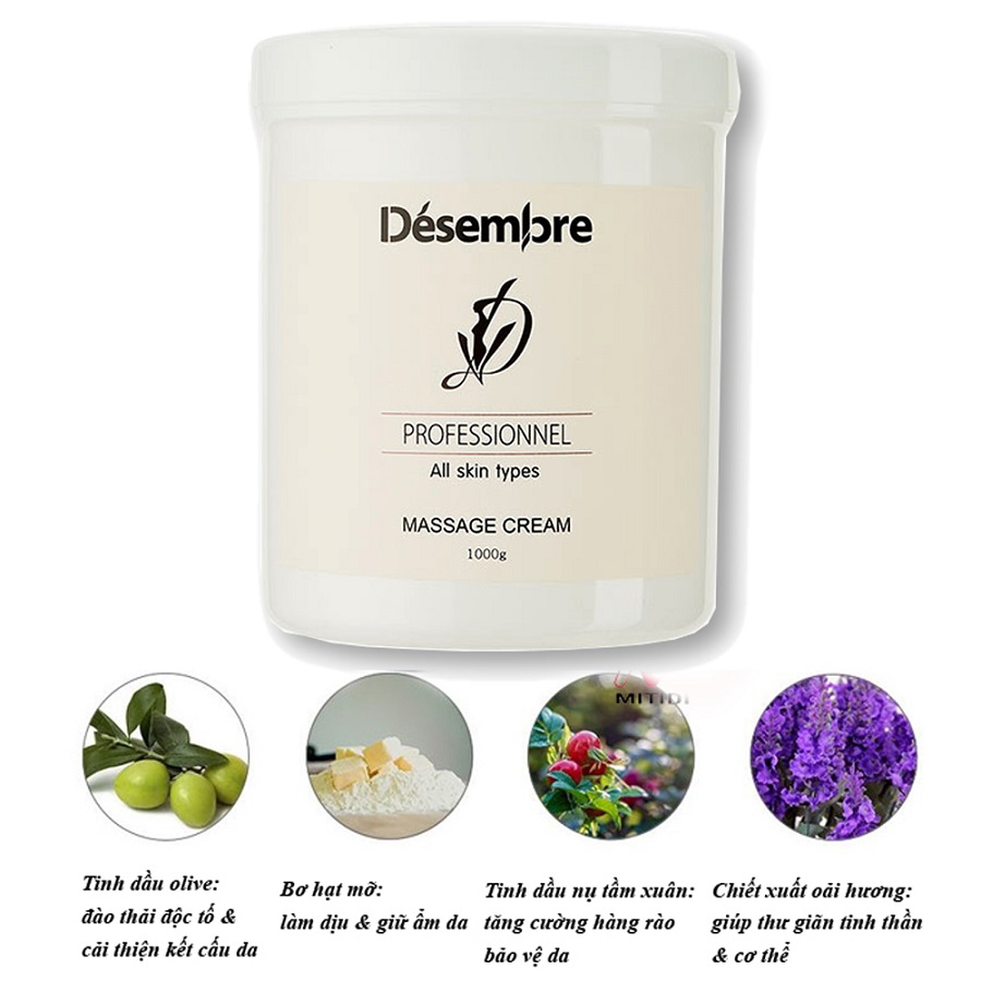 Hỗ trợ giảm cân Desembre Massage Cream 