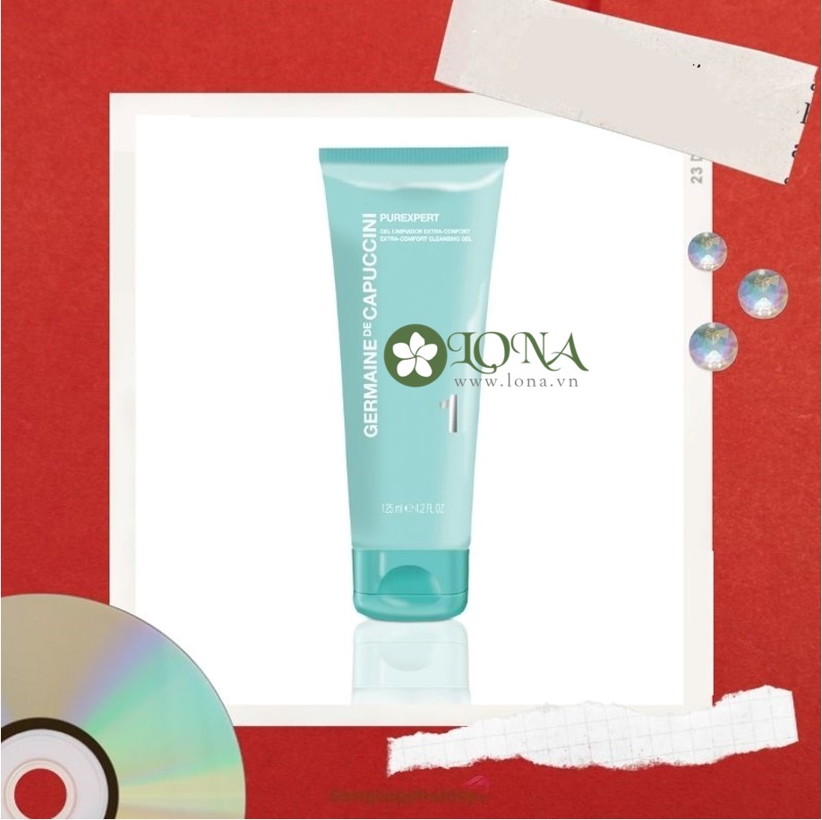 Sữa rửa mặt Germaine De Capuccini Purex Extra Comfort Cleansing Gel 