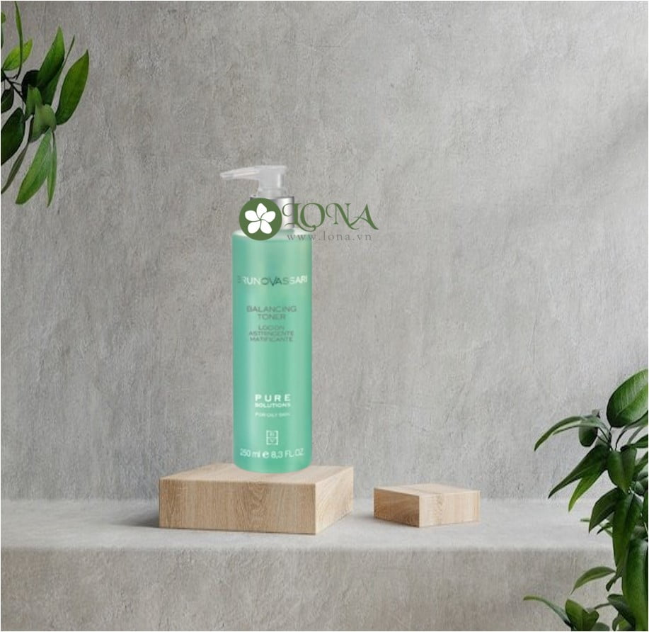 bruno vassari toner Pure Solutions Balancing - Quy trình làm sạch da