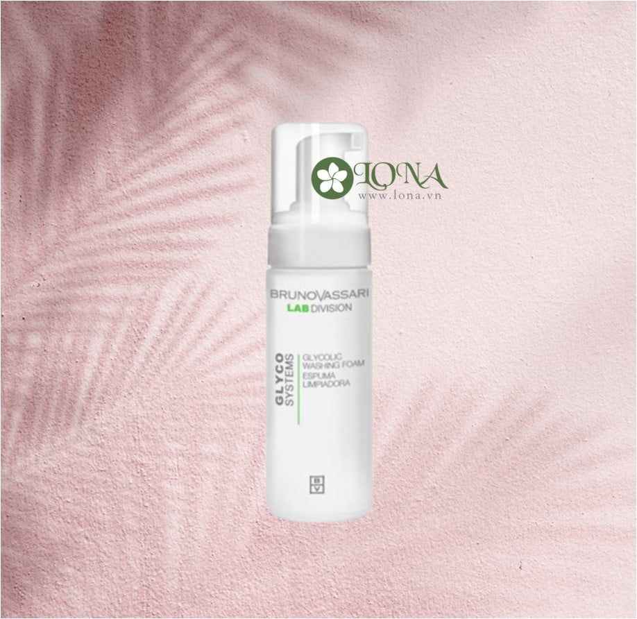 Sữa rửa mặt Bruno Vassari Glycolic Washing Foam  