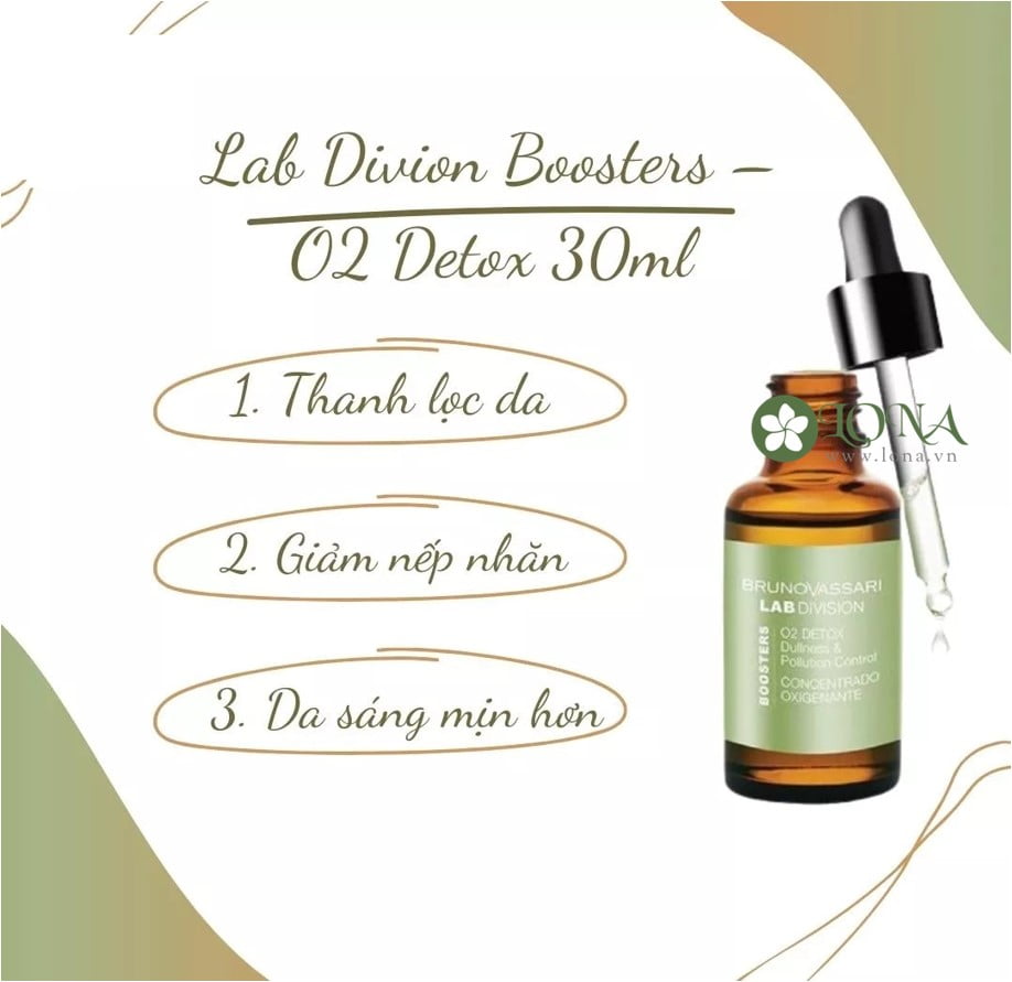 Tinh chất Bruno Vassari O2 Dextox 