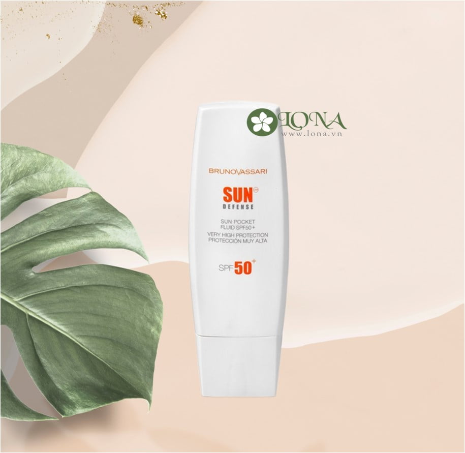 Kem chống nắng Bruno Vassari Sun Pocket Fluid Spf50 