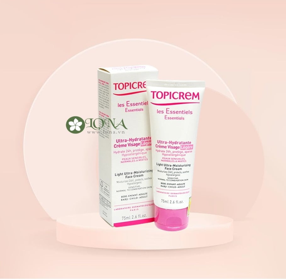 Kem Dưỡng Ẩm Topicrem Light Ultra-moisturizing Face Cream 