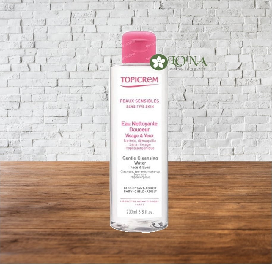 tẩy trang topicrem lotion 