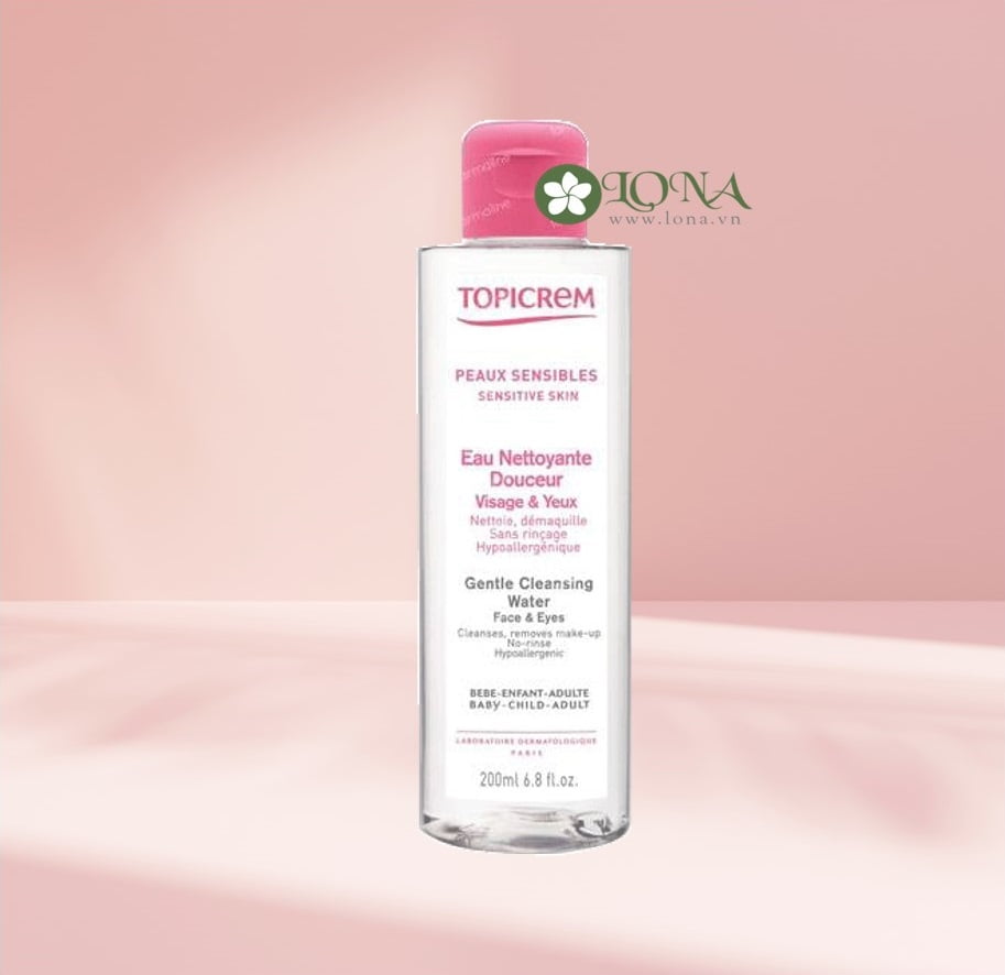 tẩy trang topicrem lotion 