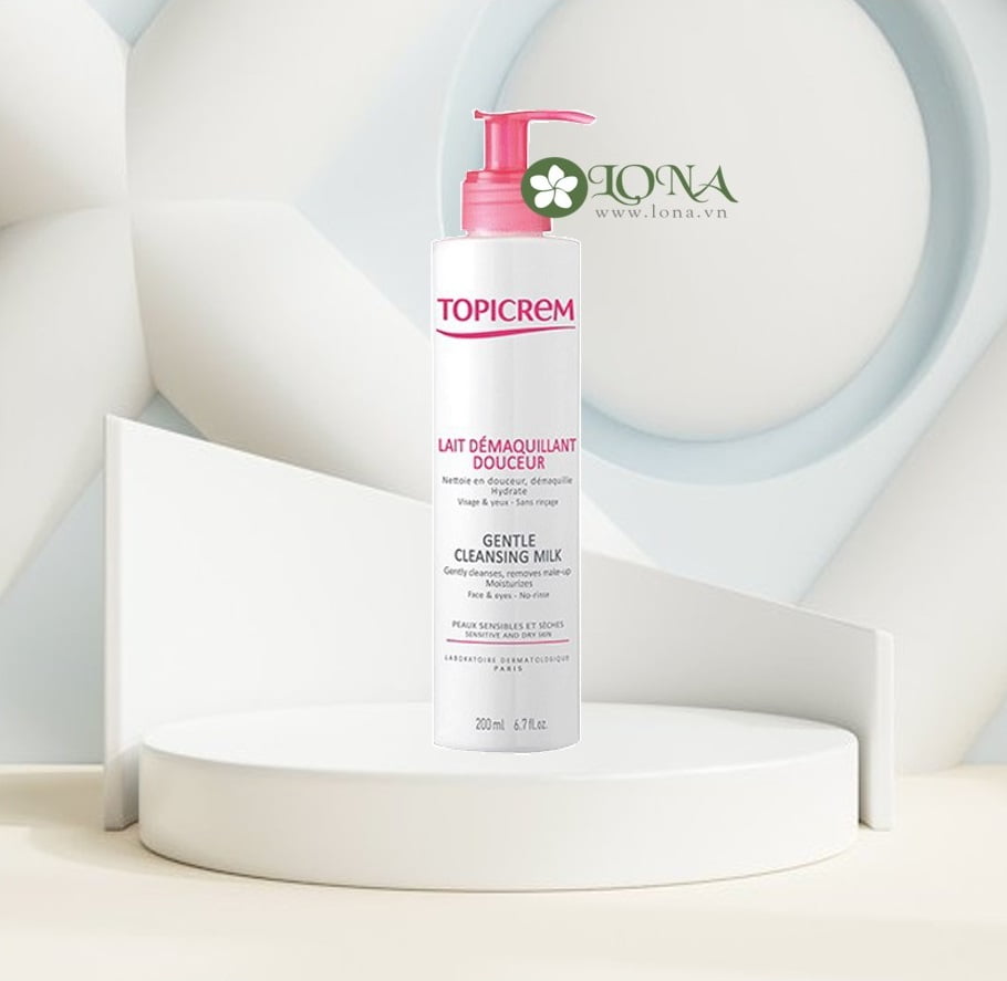 Sữa Rửa Mặt Topicrem Gentle Cleansing Milk 