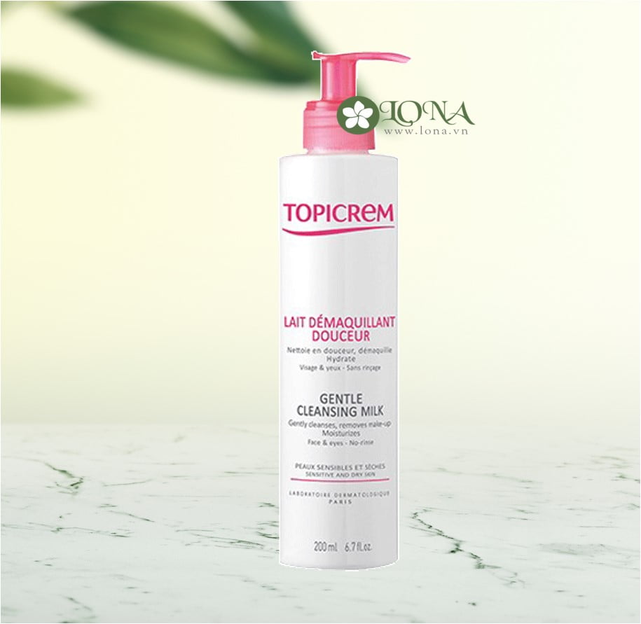 Sữa Rửa Mặt Topicrem Gentle Cleansing Milk 