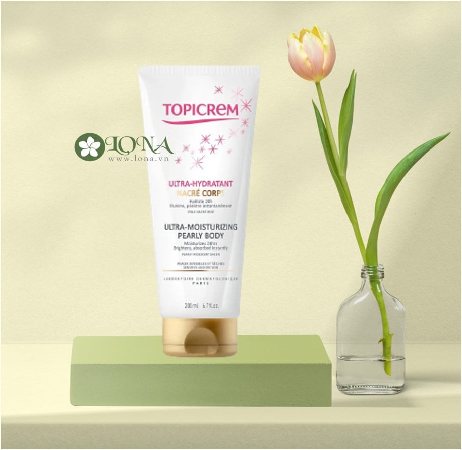 topicrem ultra hydratant nacre corps 