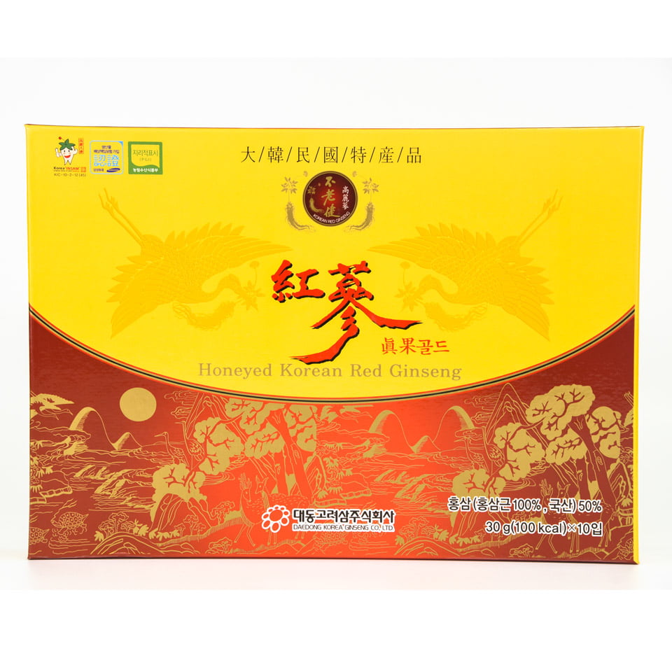 Deadong Hồng sâm nguyên củ tẩm mật ong