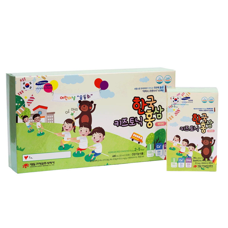 Hồng sâm Daedong cho trẻ em