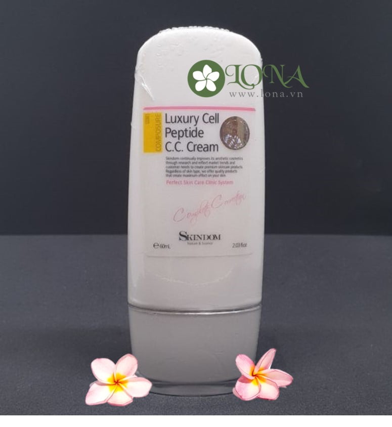 skindom luxury cell peptide cc cream 