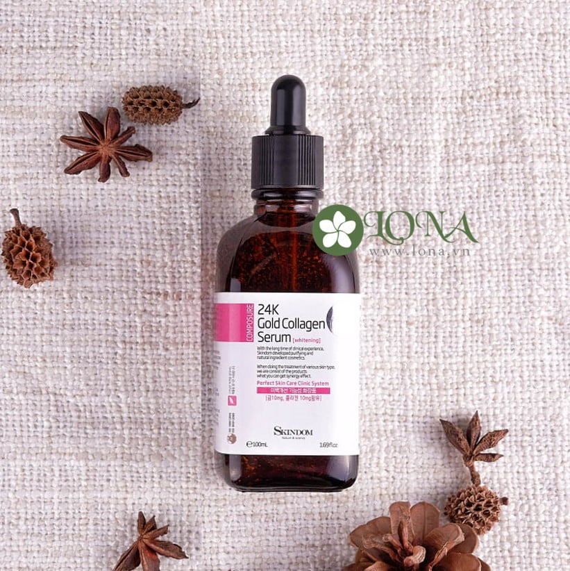 skindom 24k gold collagen serum 