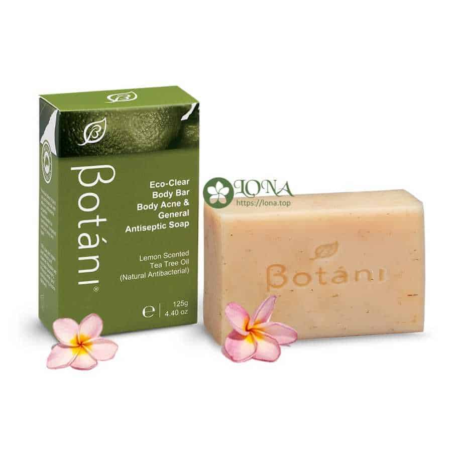 Xà Phòng Botani Eco Clear Body Bar Body Acne  General Antiseptic Soap 