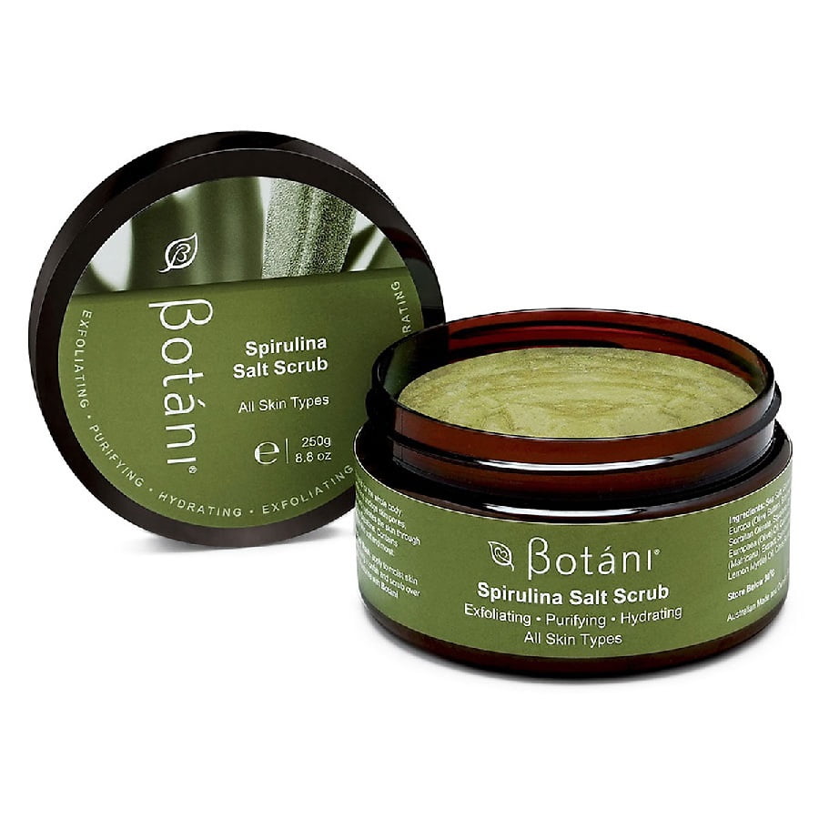 Tẩy tế bào chết  Botani Spirulina Salt Scrub Muối 