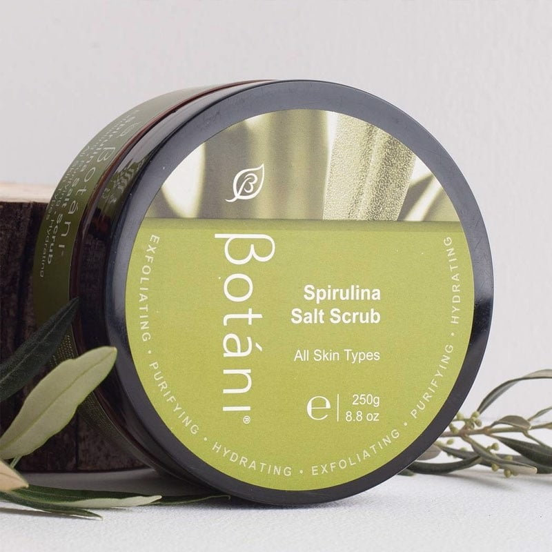 Tẩy tế bào chết  Botani Spirulina Salt Scrub Muối 