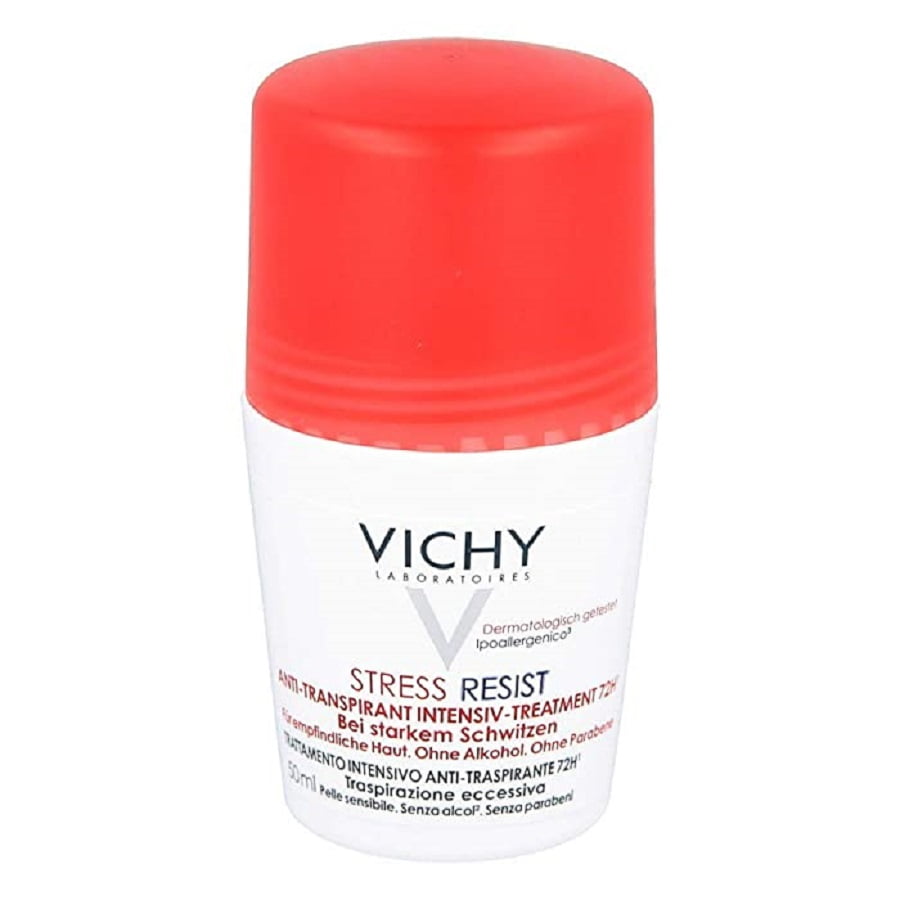 Lăn khô thoáng Vichy Deodorant Bille Stress-R