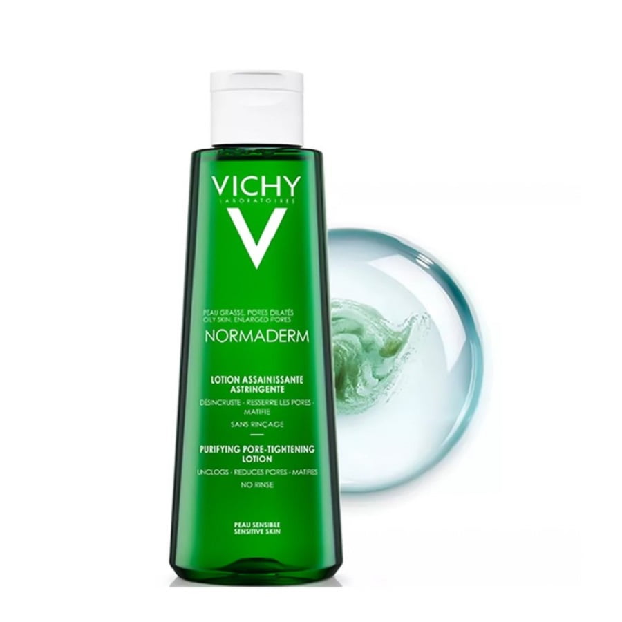 toner vichy cho da dầu Normaderm Purifying Pore Tightening 