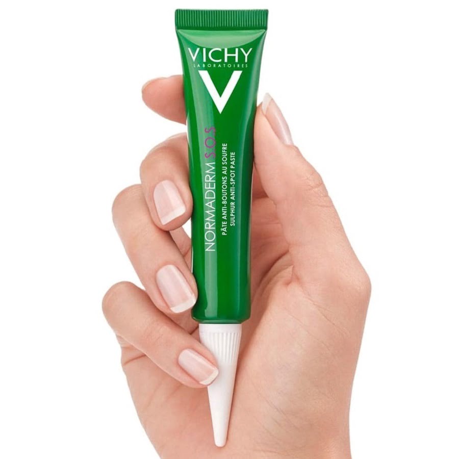 Gel mụn Vichy Normaderm S.O.S Sulphur Anti Spot Paste 