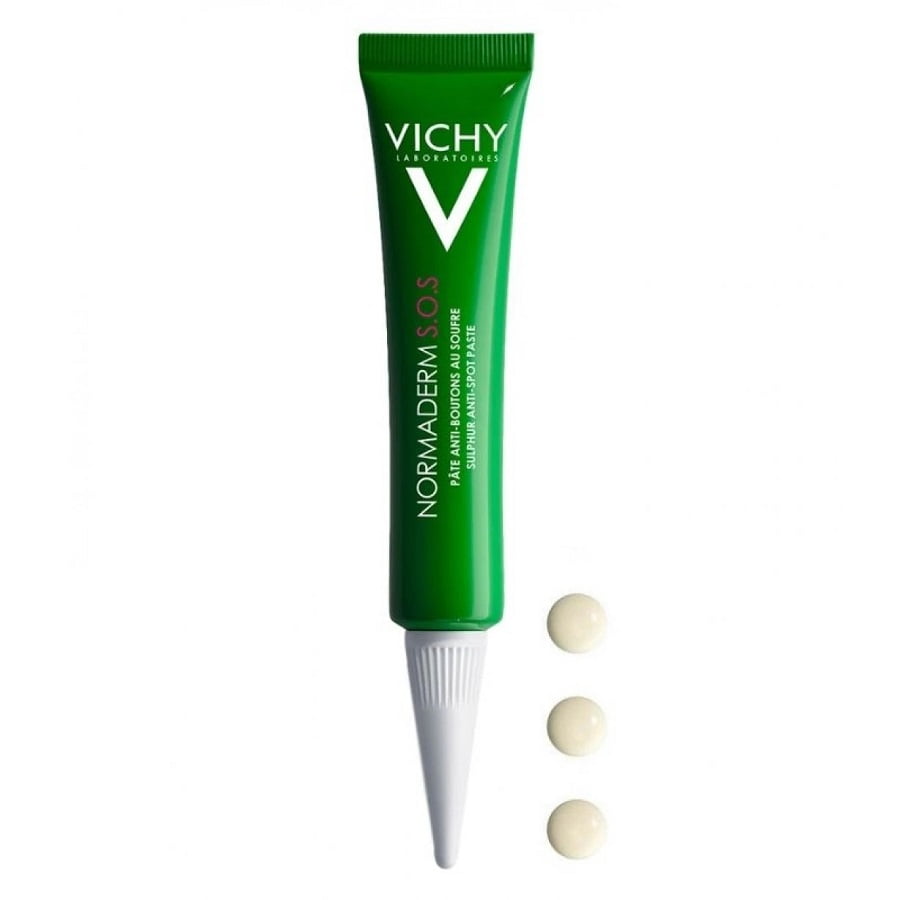 Gel mụn Vichy Normaderm S.O.S Sulphur Anti Spot Paste 