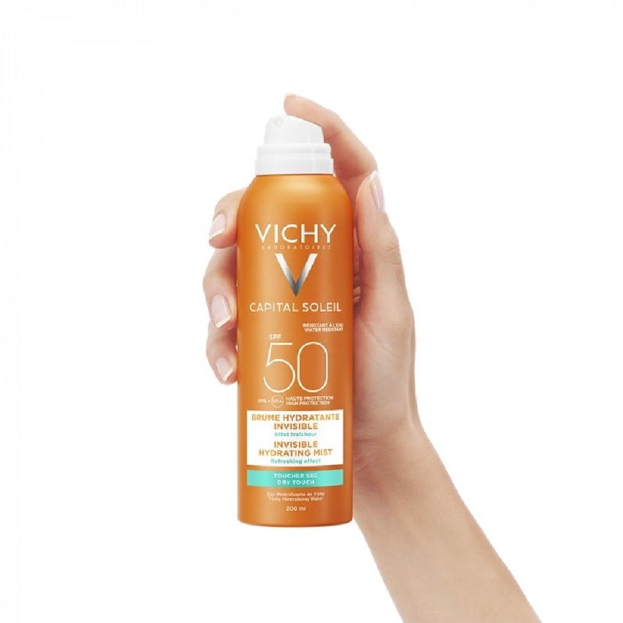 Xịt chống nắng Vichy Ideal Capital Soleil SPF50 