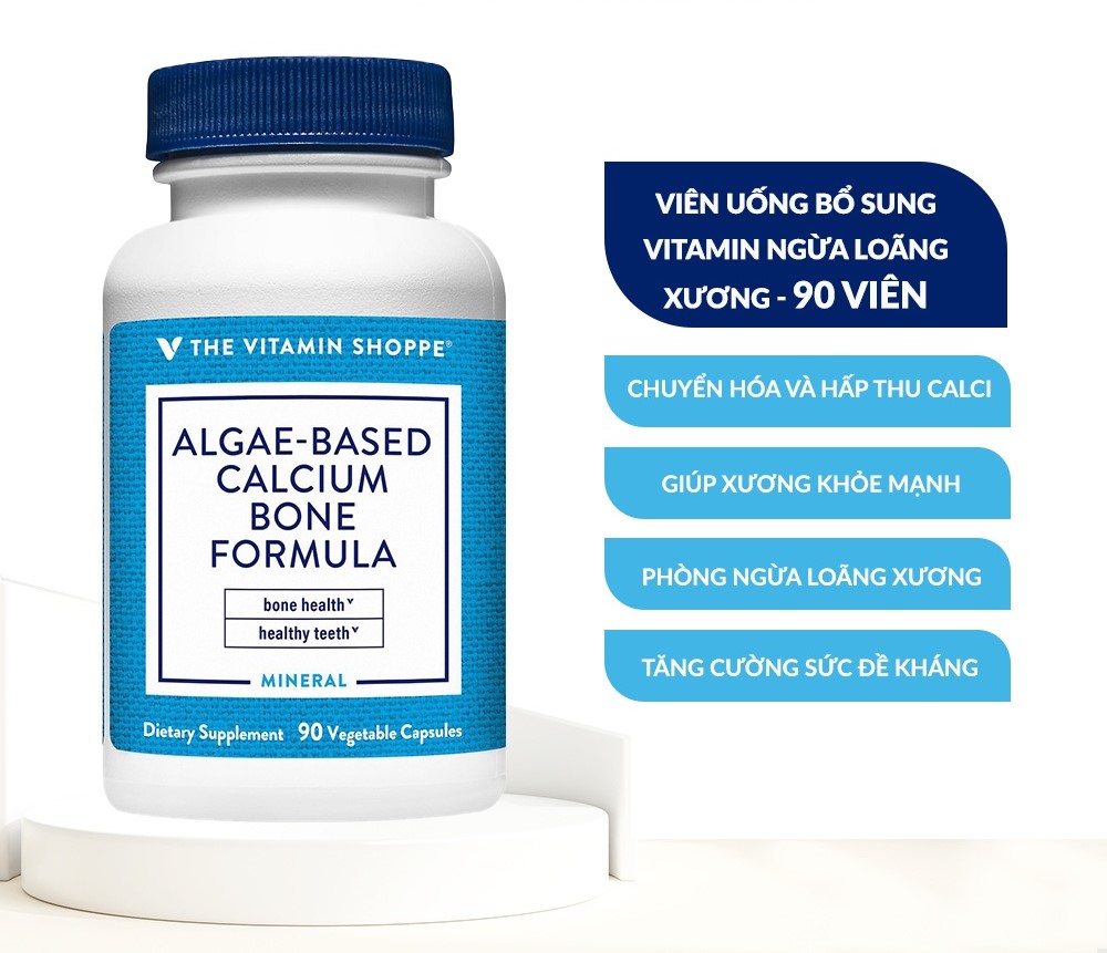algae calcium bone formula 90 vegetarian capsules