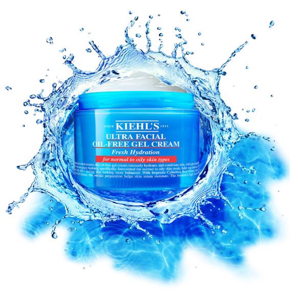  Kem Dưỡng Cấp Ẩm Kiềm Dầu Không Bóng Nhờn Suốt 24h Ultra Facial Oil-Free Gel Cream