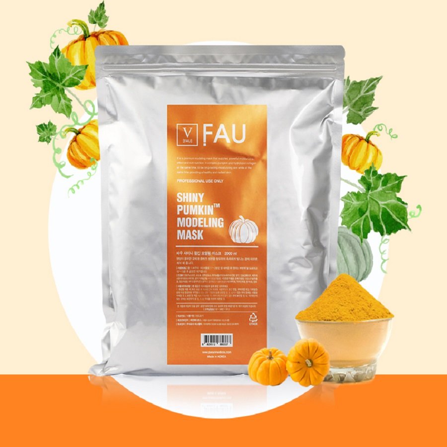 Mặt nạ Mask Fau Modeling Pumpkin - tham khảo khi sử dụng