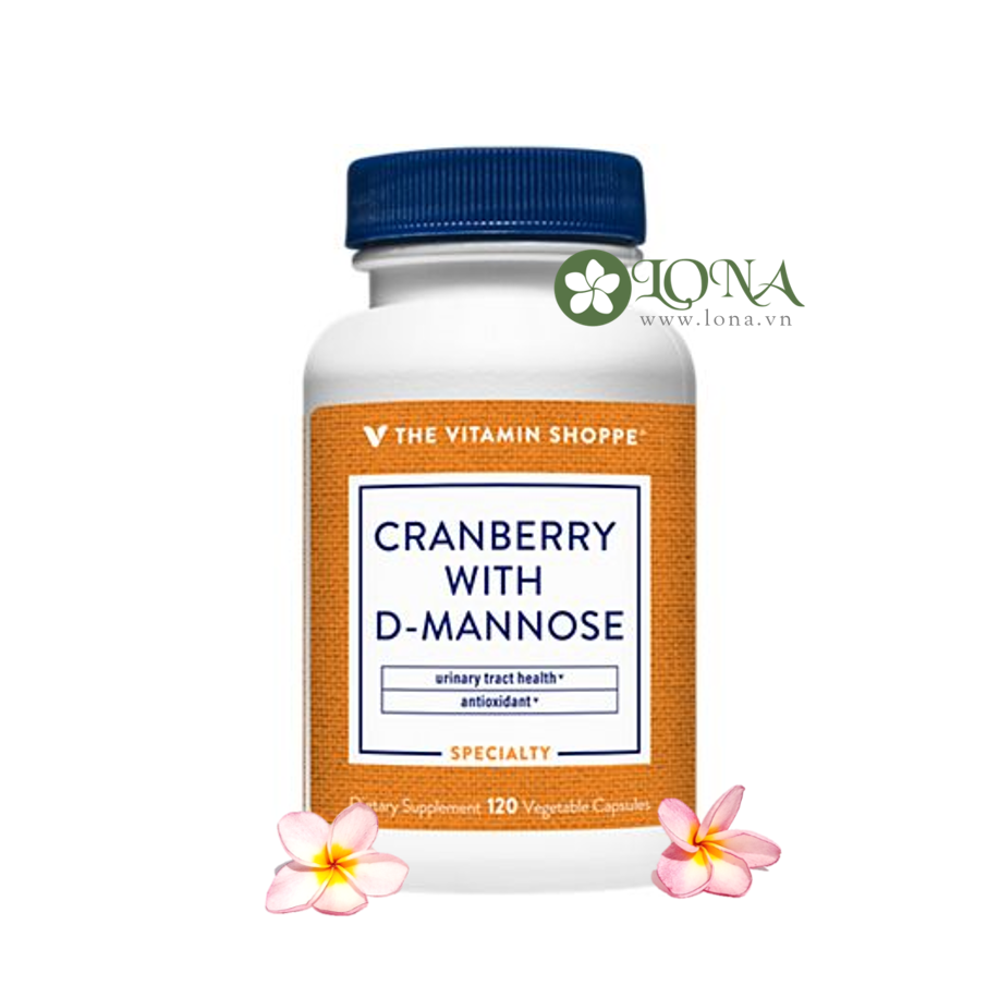 cranberry d mannose the vitamin shoppe