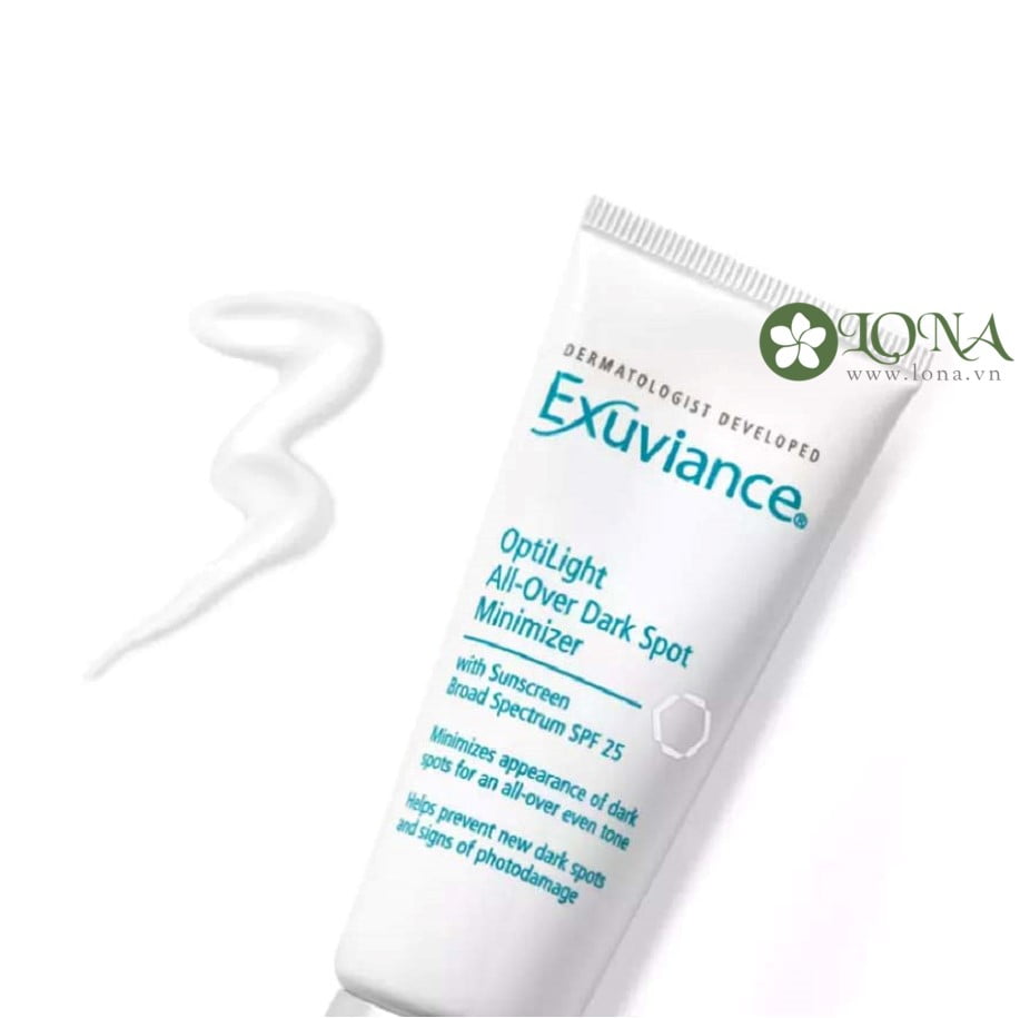 Kem chống nắng  Exuviance Optilight All Over Dark Spot Minimizer Spf 25 