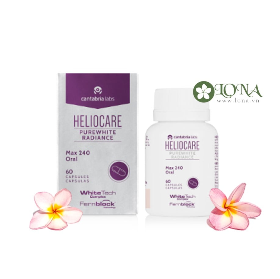 Viên uống HelioCare Purewhite Radiance Max 240 