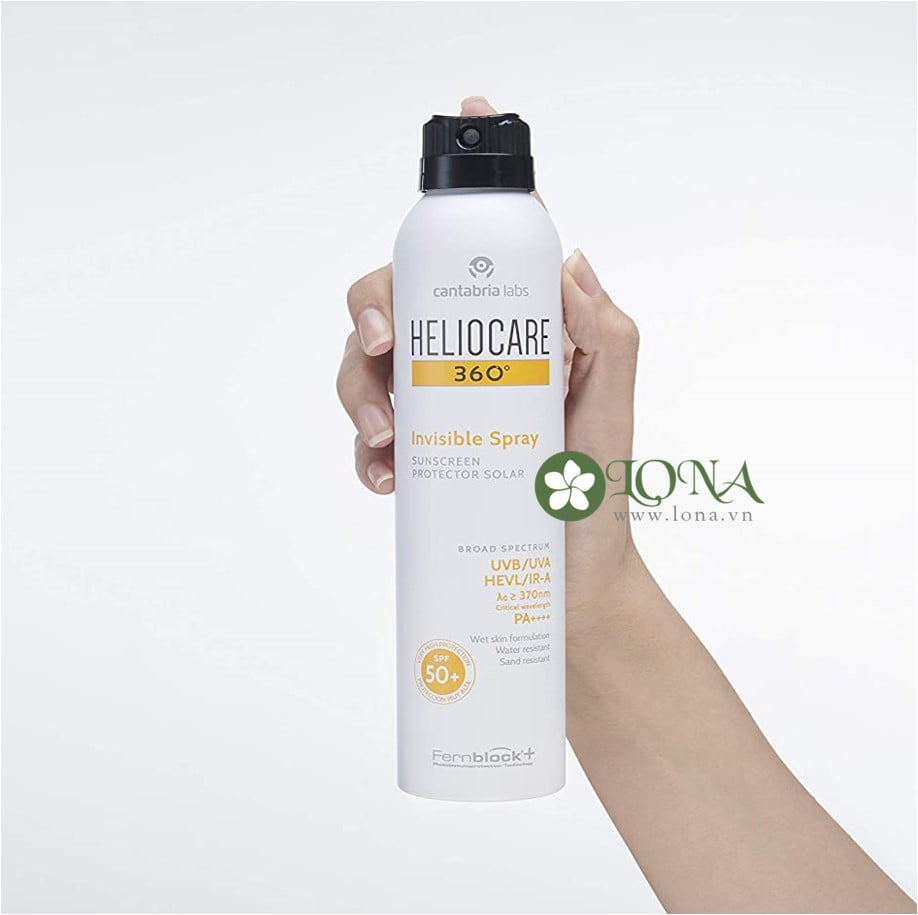 Xịt chống nắng HelioCare Pray SPF 50 