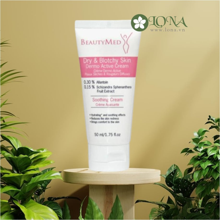 Kem dưỡng BeautyMed Dry Blotchy Skin Soothing đánh giá sản phẩm