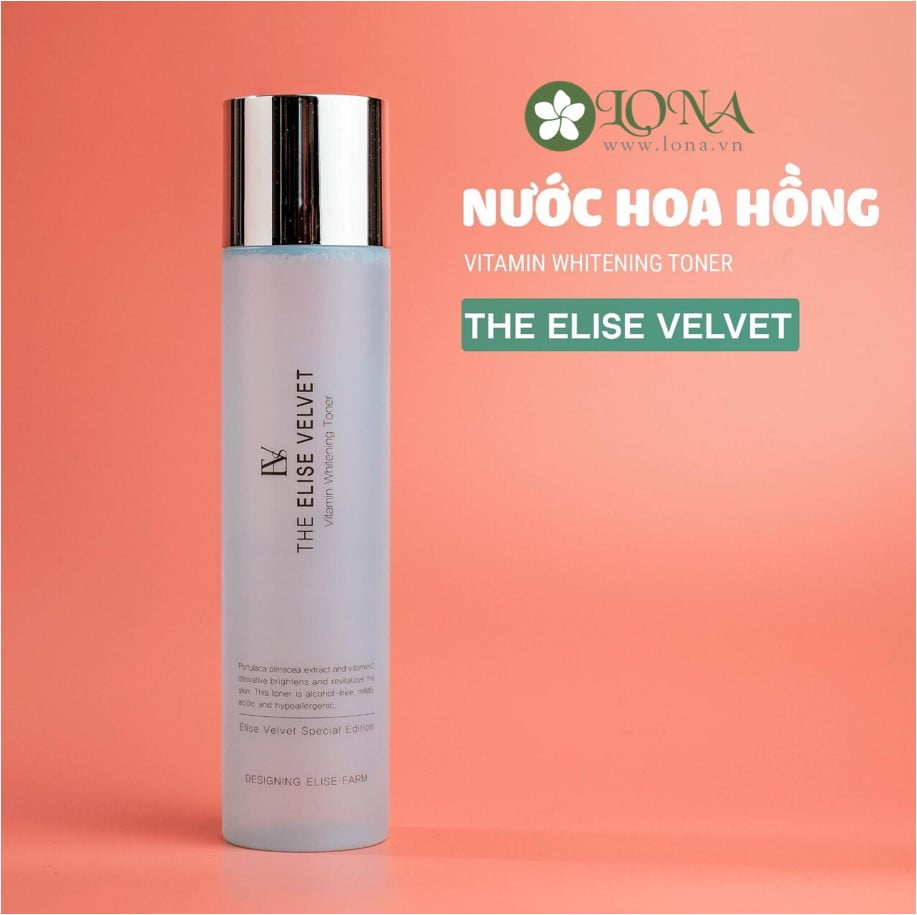 Toner Lindsay The elise velvet vitamin whitening toner 200ml 