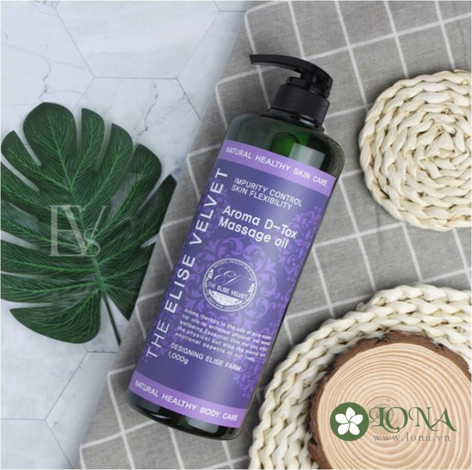 Dầu Massage Lindsay Aroma D tox Oil Body 