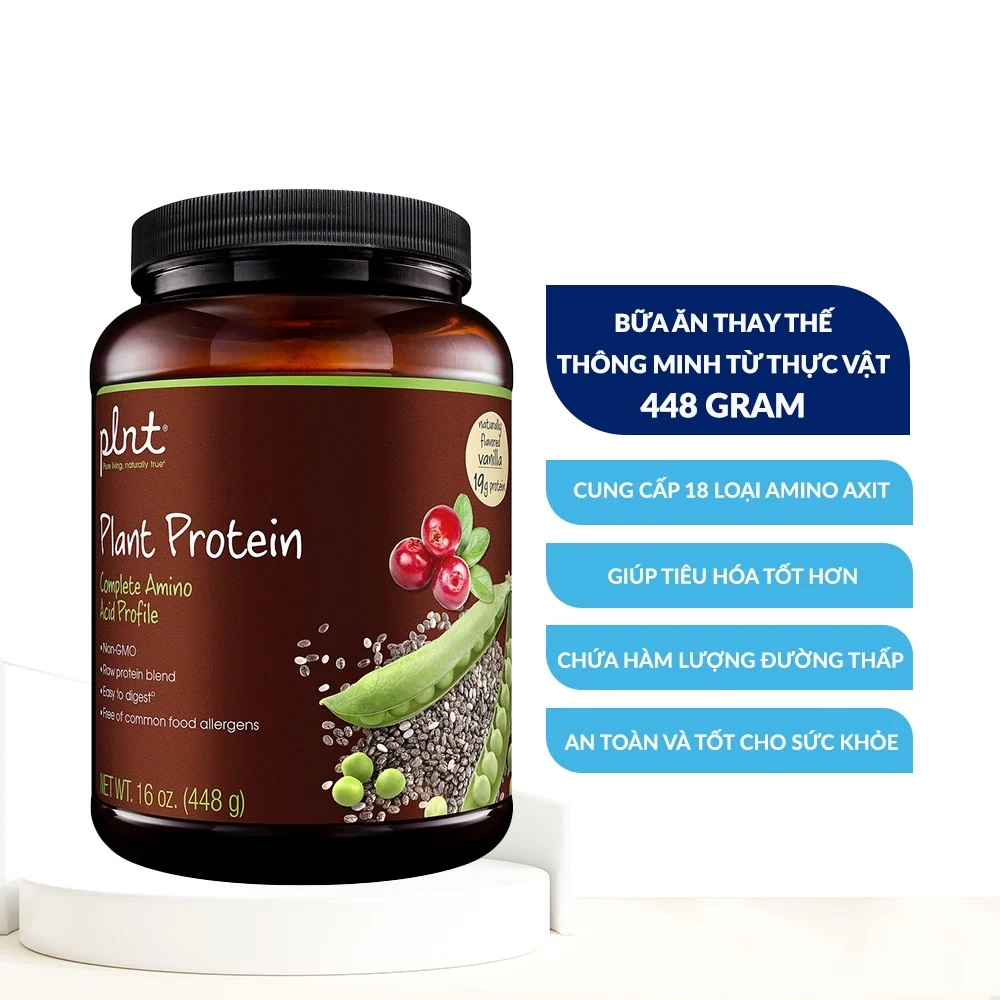 Plant protein vanilla the vitamin shoppe
