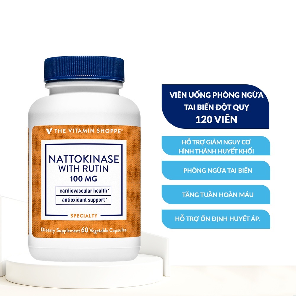 Nattokinase Rutin The Vitamin Shoppe